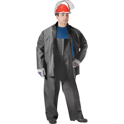 Veste imperm&eacute;able SBR Vulcan, Caoutchouc, 4T-Grand, Noir Pathway Supply LP