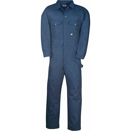Westex Indura&reg;FR-7A&reg; Coveralls, Size 38, Navy Blue Pathway Supply LP