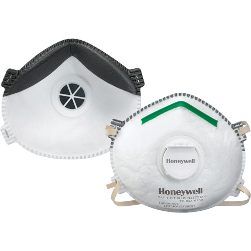 Respirateurs contre les particules Saf-T-Fit Plus N1125, N95, Certifi&eacute; NIOSH, T-Grand Pathway Supply LP