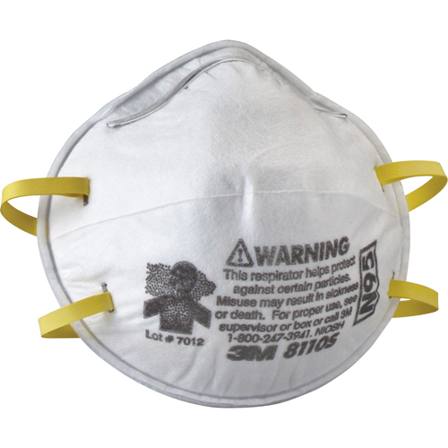 8110S Particulate Respirators, N95, NIOSH Certified, Small Pathway Supply LP