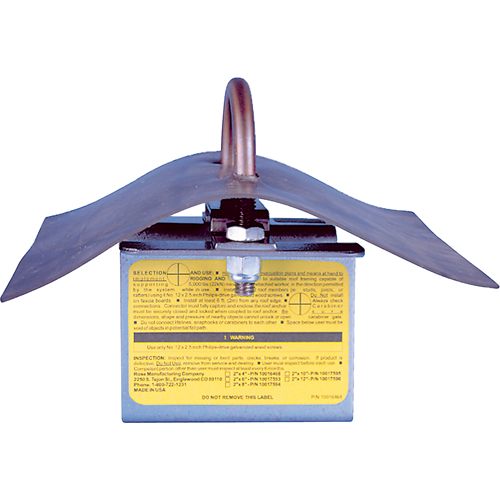 Permanent Roof Anchor, Roof, Permanent Use Pathway Supply LP