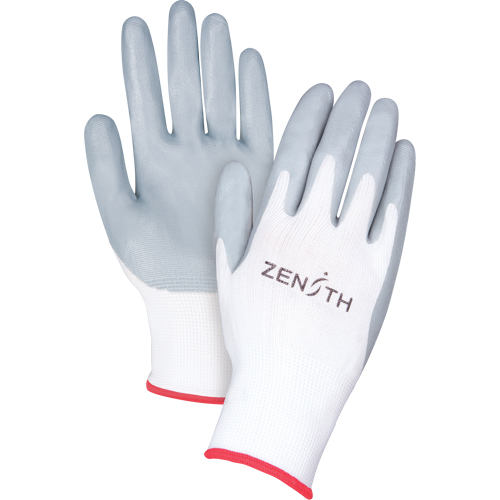 Gants l&eacute;gers enduits et respirants, 7/Petit, R&ecirc;vetement Mousse de nitrile, Calibre 13, Enveloppe en Polyester Pathway Supply LP