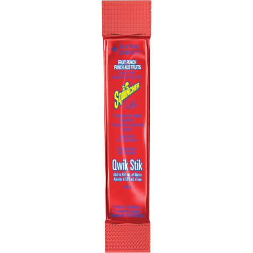 Sqwincher&reg; Boisson de r&eacute;hydratation ZERO Qwik Stik, Poudre, Punch aux fruits Pathway Supply LP