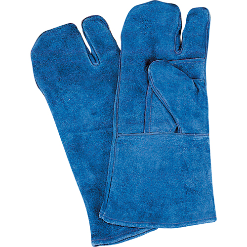 Gants de soudage &agrave; pouce & paume doubles, Cuir de vache refendu, Taille Grand Pathway Supply LP