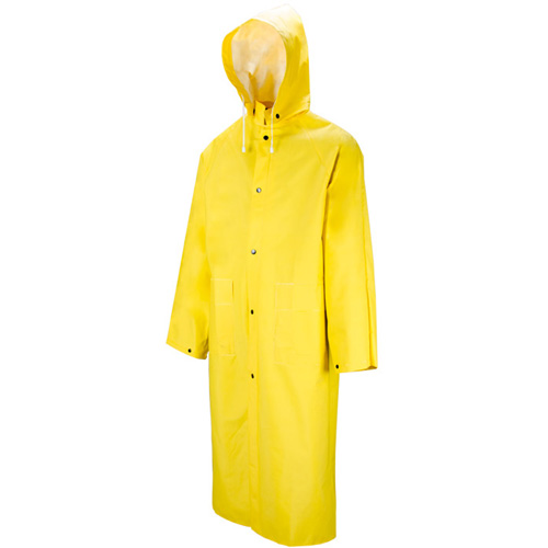 Tornado Long Coat, PVC, 5X-Large, Yellow Pathway Supply LP