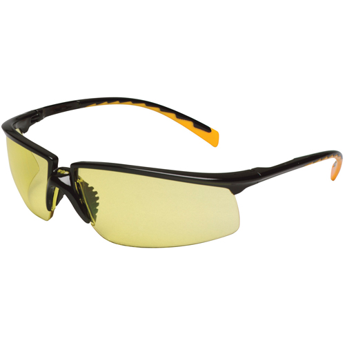 Lunettes de s&eacute;curit&eacute; Privo, Lentille Ambr&eacute;e, Antibu&eacute;e, R&eacute;pond ou surpasse la norme CSA Z94.3 Pathway Supply LP