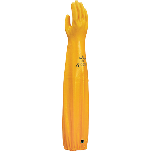 Gants r&eacute;sistants aux produits chimiques, Taille Moyen/8, 26" lo, Nitrile, 30 mils Pathway Supply LP