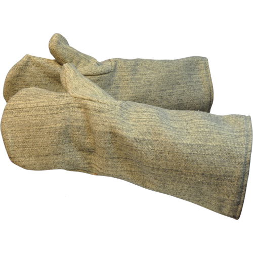 Carbo-King Heat Protective Mitts, Aramid, Large, Protects Up To 2100° F (1149° C) Pathway Supply LP