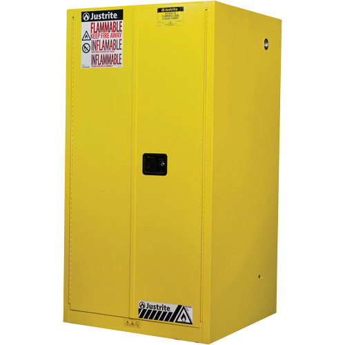 Armoires Sure-Grip EX pour produits inflammables, 60 gal., 2 Porte(s), 34" La x 65" h x 34" p Pathway Supply LP