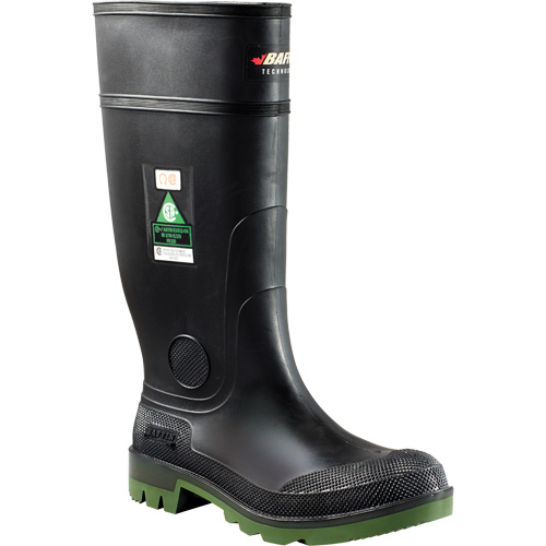 Enduro All Season Industrial Boots, Rubber, Steel Toe, Size 8, Puncture Resistant Sole Pathway Supply LP