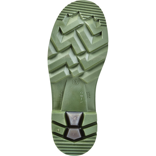 Enduro All Season Industrial Boots, Rubber, Steel Toe, Size 8, Puncture Resistant Sole Pathway Supply LP