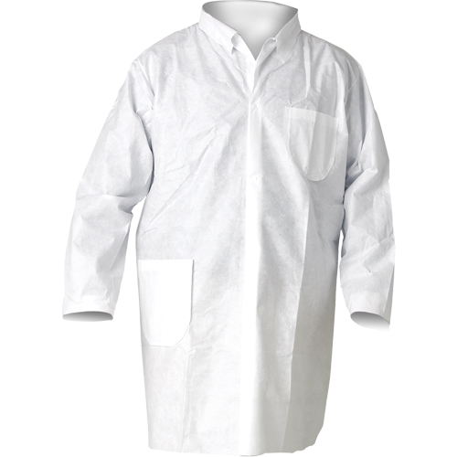 KleenGuard A20 Lab Coats, SMS, White, Medium Pathway Supply LP