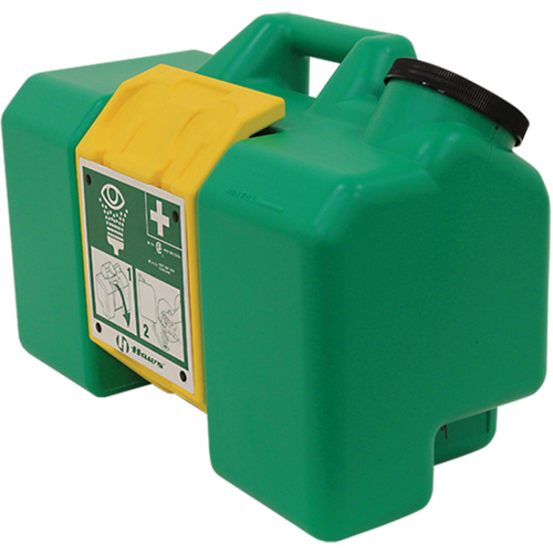 Poste de douche oculaire, Aliment&eacute; par gravit&eacute;, Capacit&eacute; 9 gal., Conformit&eacute; ANSI Z358.1 Pathway Supply LP
