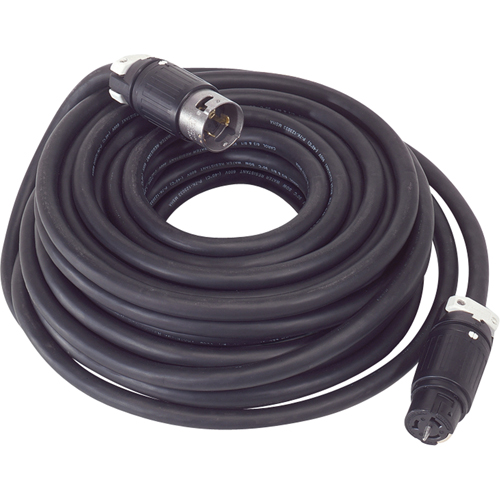 Power Cord for Temporary Power Distribution Units, SOOW, 50 A, 50' Pathway Supply LP