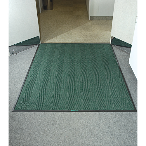 Tapis Waterhog Eco Elite, Essuie-pieds/grattoir, 6' x 6' x 3/8", Pin du sud Pathway Supply LP