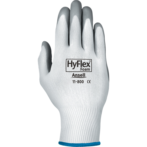Gants Hyflex 11-800, 11/2T-Grand, R&ecirc;vetement Mousse de nitrile, Calibre 15, Enveloppe en Nylon Pathway Supply LP