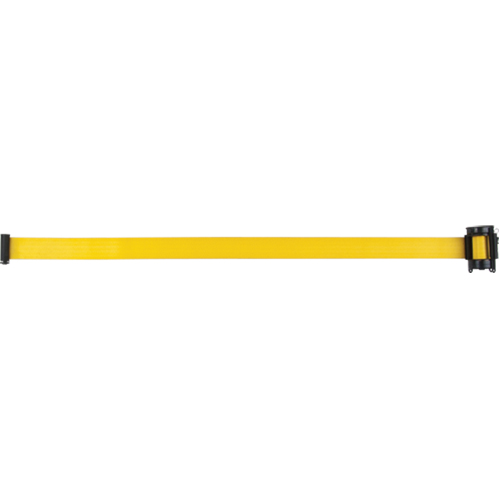 Cartouche de ruban pour assembler votre propre barri&egrave;re de contr&ocirc;le des foules, 7', Ruban Jaune Pathway Supply LP