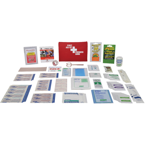 Trousses de premiers soins pour aventurier, Dispositif m&eacute;dical Classe 1, Sac en nylon Pathway Supply LP