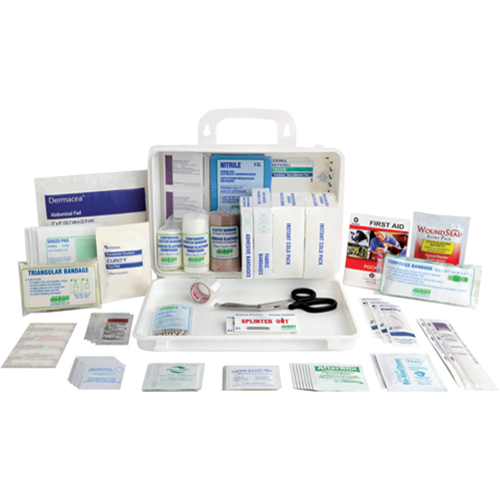 Sports First Aid Kits, Class 1 Medical Device, Plastic Box Pathway Supply LP
