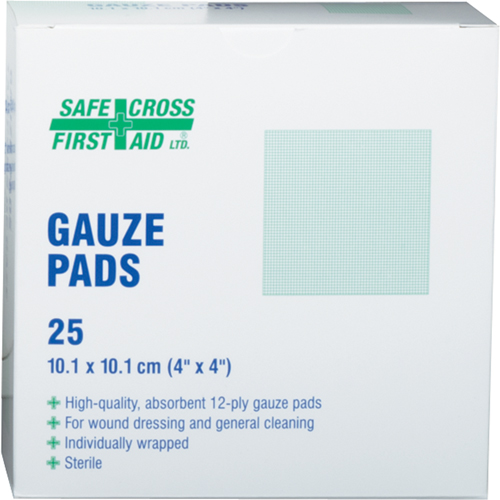 Gauze , Pad, 4" L x 4" W, Sterile, Medical Device Class 1 Pathway Supply LP