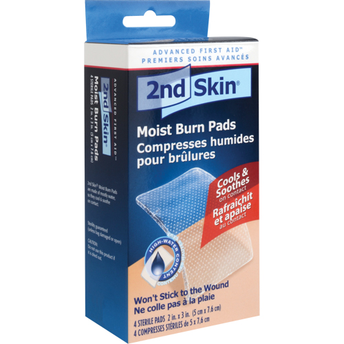 2nd Skin&reg; Moist Burn Pads, 2" x 3", Class 2 Pathway Supply LP