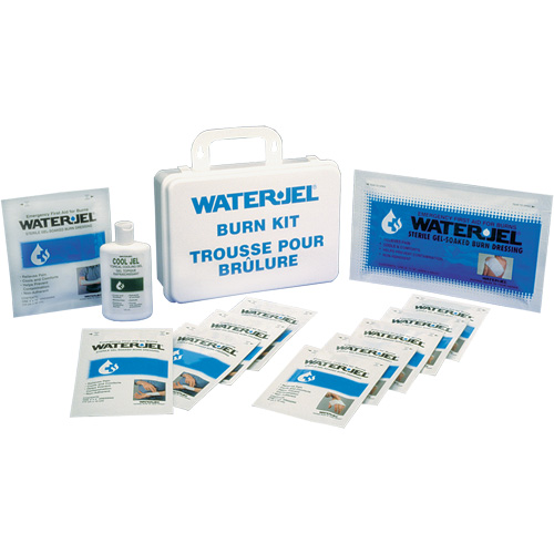 Water Jel&reg; - Emergency Burn Kits, 16-unit Plastic Box, Class 2 Pathway Supply LP