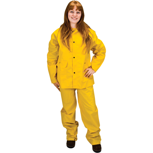 V&ecirc;tements imperm&eacute;ables RZ100, Polyester/PVC, T-Grand, Jaune Pathway Supply LP