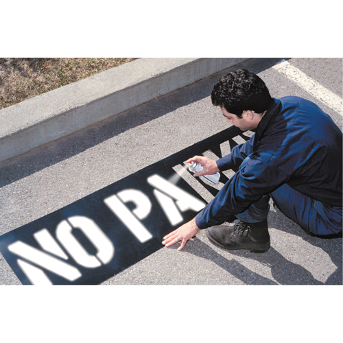 Parking Lot Stencils, English, 12" Pathway Supply LP