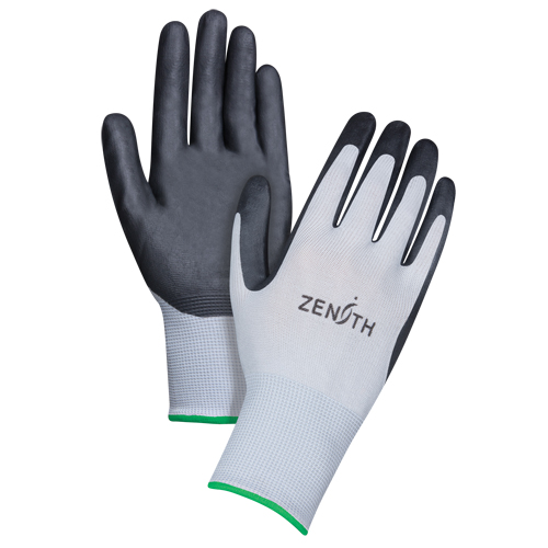 Lightweight Breathable Coated Gloves, 8/Medium, Foam Nitrile Coating, 13 Gauge, Polyester Shell Pathway Supply LP