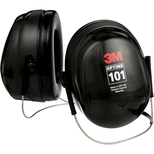 Peltor Optime 101 Series Earmuffs, Neckband, 26 NRR dB Pathway Supply LP