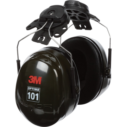 Peltor Optime 101 Series Earmuffs, Cap Mount, 24 NRR dB Pathway Supply LP