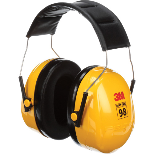 Peltor Optime 98 Series Earmuffs, Headband, 25 NRR dB Pathway Supply LP