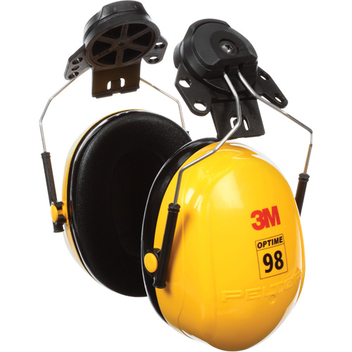 Serres-t&ecirc;tes de s&eacute;rie Peltor Optime 98, Fixation pour casque, 23 NRR dB Pathway Supply LP