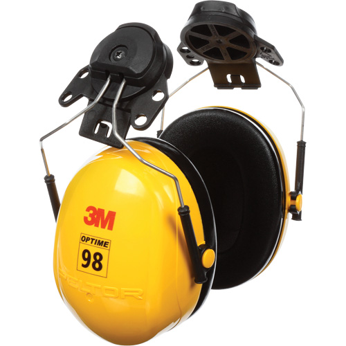 Serres-t&ecirc;tes de s&eacute;rie Peltor Optime 98, Fixation pour casque, 23 NRR dB Pathway Supply LP