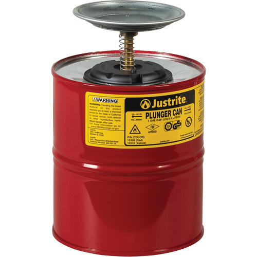 Plunger Cans, 1 US gal. Capacity Pathway Supply LP