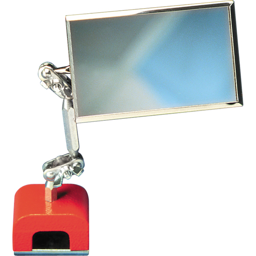 Inspection Mirror, Rectangular, 3-1/2" L x 2" W, Telescopic Pathway Supply LP