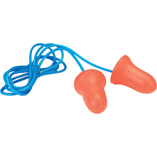 Bouchons d'oreilles en mousse Maximum de Howard Leight, Vrac - Boîte, Avec cordon Pathway Supply LP