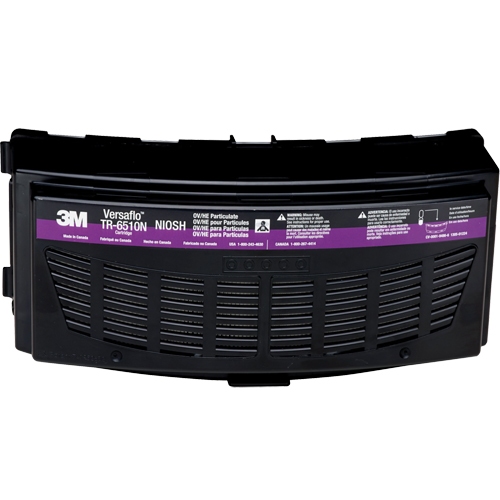 Cartouche pour appareils de protection respiratoire (APR) &agrave; &eacute;puration d'air motoris&eacute; Versaflo, Vapeur organique, Paquet de 1 Pathway Supply LP