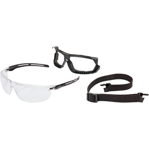 Uvex&reg; Tirade Sealed Safety Glasses, Clear Lens, Anti-Fog, ANSI Z87+/Meets/Exceeds CSA Z94.3 Pathway Supply LP