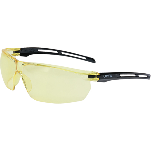 Lunettes de s&eacute;curit&eacute; &eacute;tanches Uvex Tirade, Lentille Ambr&eacute;e, Antibu&eacute;e, ANSI Z87+/R&eacute;pond ou surpasse la norme CSA Z94.3 Pathway Supply LP
