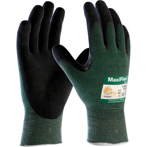 Gants en tricot sans coutures MaxiFlex Cut ATG, Taille T-petit, Calibre 15, Rev&ecirc;tement Mousse de nitrile, Enveloppe en Poly&eacute;thyl&egrave;ne, ANSI/ISEA 105 niveau 2/EN 388 niveau 3 Pathway Supply LP