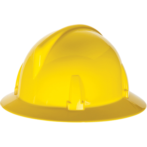 TopGard&reg; Full Brim Hardhat, Meets CSA Type 1, Ratchet Suspension, Non-Vented Pathway Supply LP