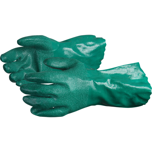 Gants Chemstop avec prise en poudre de c&eacute;ramique, Taille Moyen/8, 12" lo, Nitrile, Doublure en Jersey de coton, 40-mil Pathway Supply LP