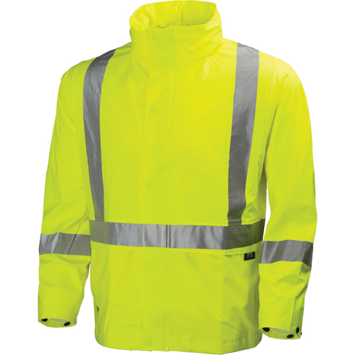 Narvik Rainwear - Jacket, Polyester, High Visibility Lime-Yellow, Small Pathway Supply LP