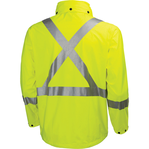Narvik Rainwear - Jacket, Polyester, High Visibility Lime-Yellow, Small Pathway Supply LP