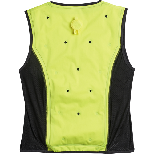 Chill-Its&reg; 6685 Dry Evaporative Cooling Vests, Medium, High Visibility Lime-Yellow Pathway Supply LP