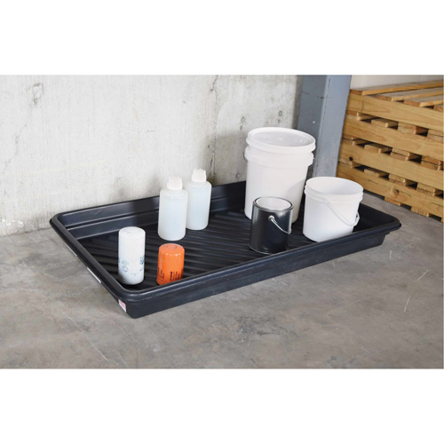 Ultra-Utility Trays&reg;, 12" L x 48" W x 4.75" H, 12 gal. Spill Capacity Pathway Supply LP
