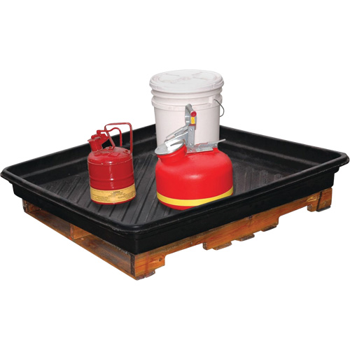 Ultra-Utility Trays&reg;, 40" L x 48" W x 3.5" H, 30 US gal. Spill Capacity Pathway Supply LP