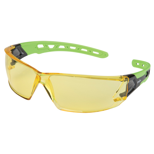 Z2500 Series Safety Glasses, Amber Lens, Anti-Scratch, ANSI Z87+/Meets/Exceeds CSA Z94.3 Pathway Supply LP