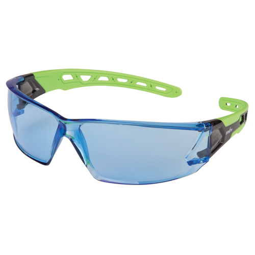 Z2500 Series Safety Glasses, Blue Lens, Anti-Scratch, ANSI Z87+/Meets/Exceeds CSA Z94.3 Pathway Supply LP
